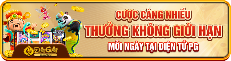 Khuyến mãi siêu đặc biệt tại sảnh PG daga87